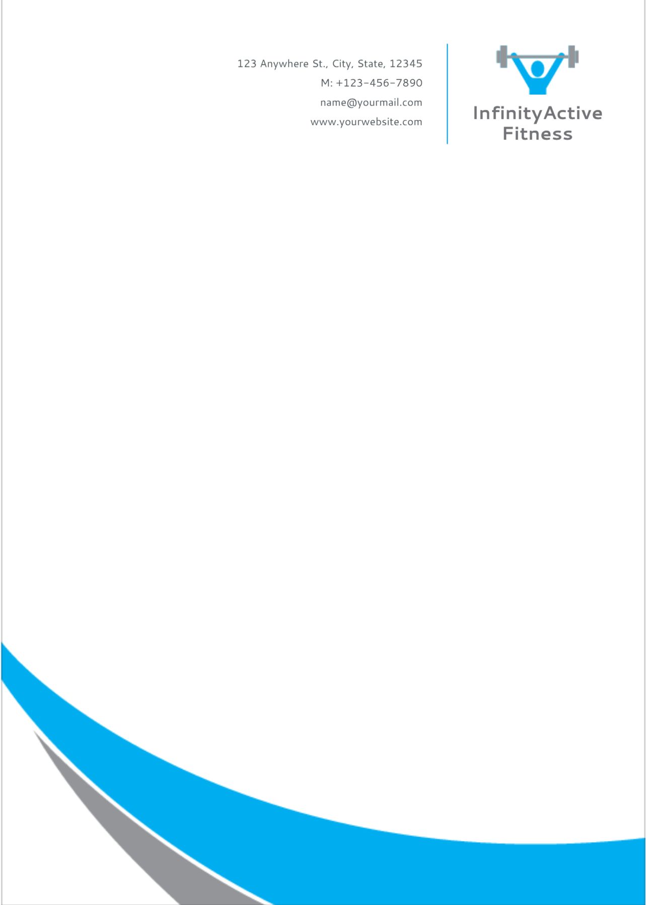 Health Care And Pharma Custom Letterhead Printing template preview 22