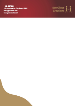 Best Friends Custom Letterhead Printing template preview 3