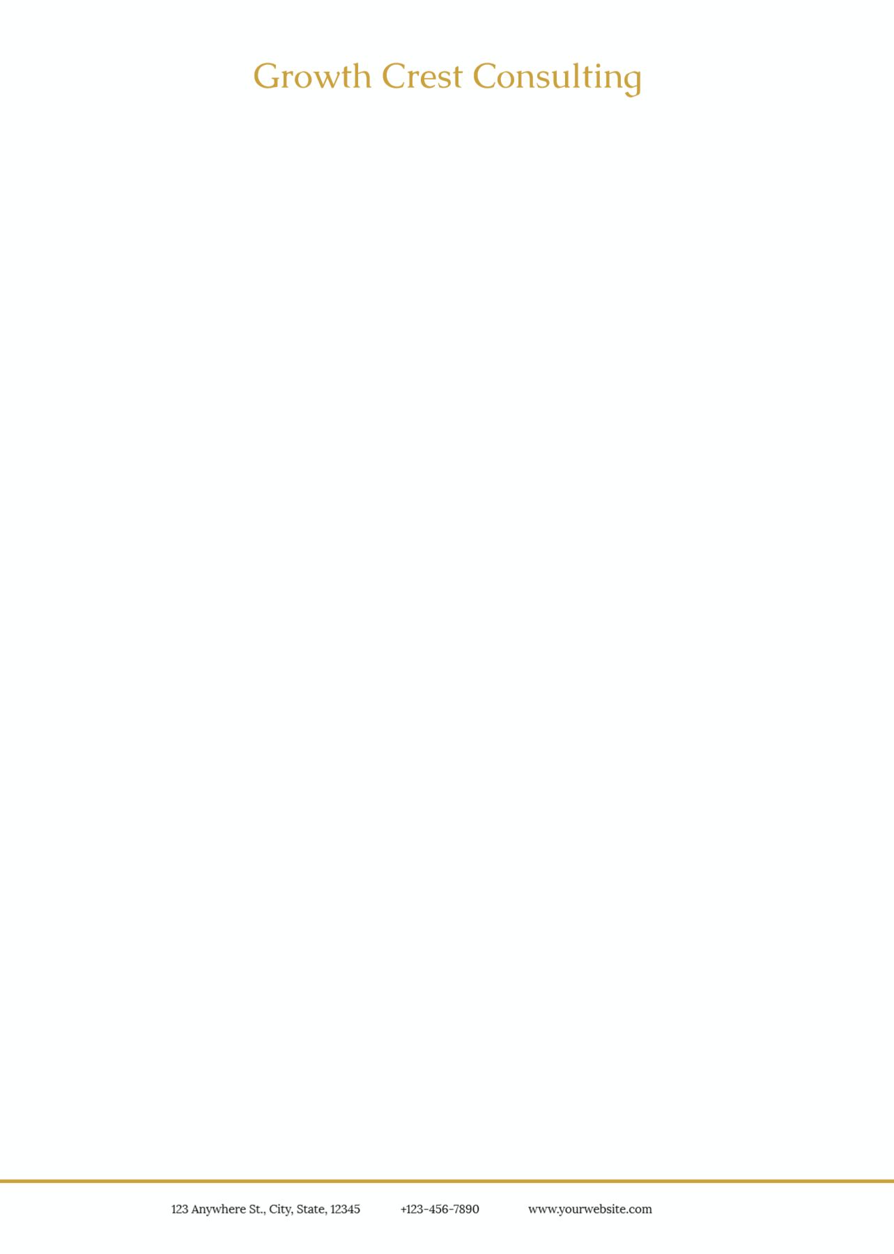 Clean Simple Custom Letterhead Printing template preview 29