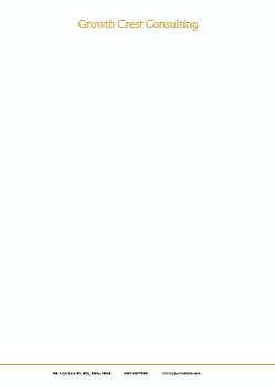 Clean Simple Custom Letterhead Printing template preview 14