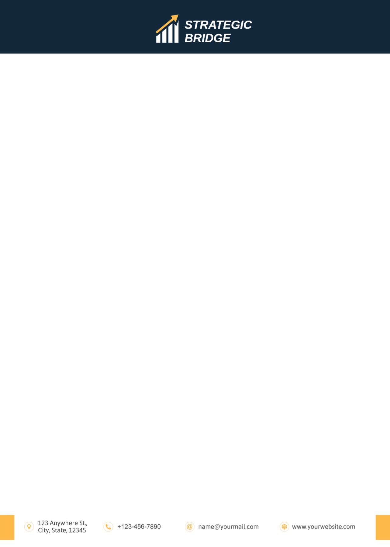 Clean Simple Custom Letterhead Printing template preview 28