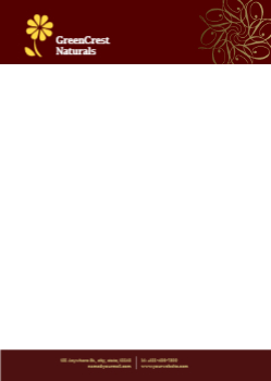 Basic Custom Letterhead Printing template preview 4