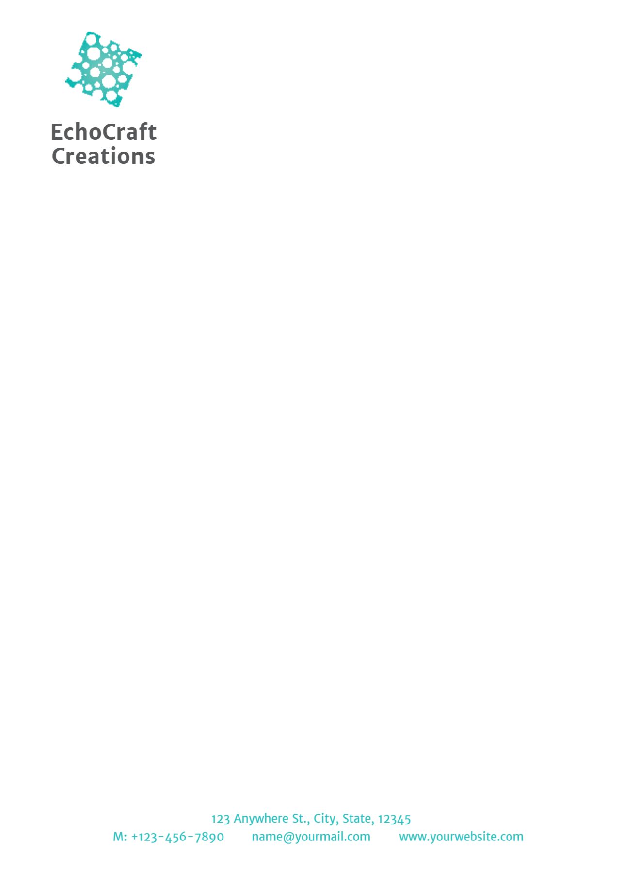 It And Internet Custom Letterhead Printing template preview 18