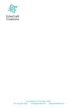 It And Internet Custom Letterhead Printing template preview 3