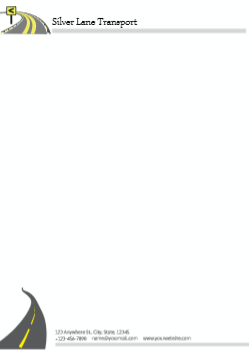 Computer Custom Letterhead Printing template preview 12