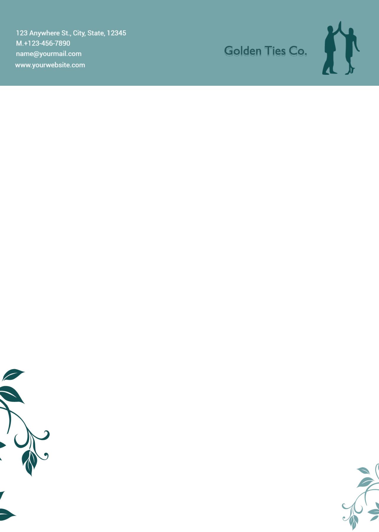 Best Friends Custom Letterhead Printing template preview 16