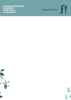 Best Friends Custom Letterhead Printing template preview 5