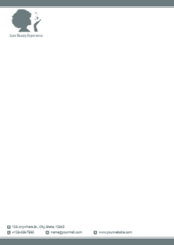 Music Dj Custom Letterhead Printing template preview 13