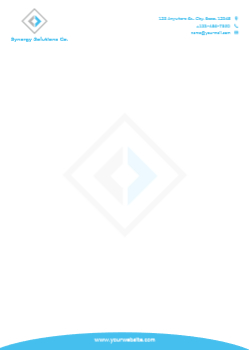 Communication Custom Letterhead Printing template preview 7