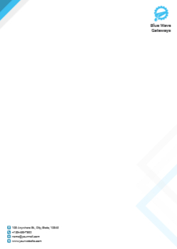 Clean Simple Custom Letterhead Printing template preview 6