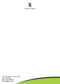 Computer Custom Letterhead Printing template preview 9