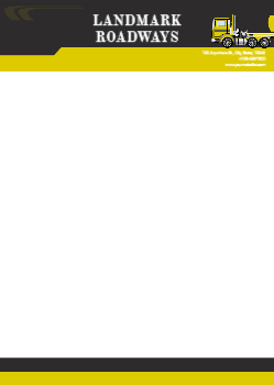 Transportation And Logistics Custom Letterhead Printing template preview 13