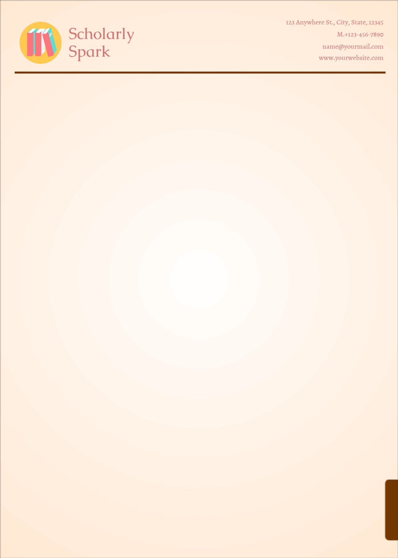 Education And Training Custom Letterhead Printing template preview 23