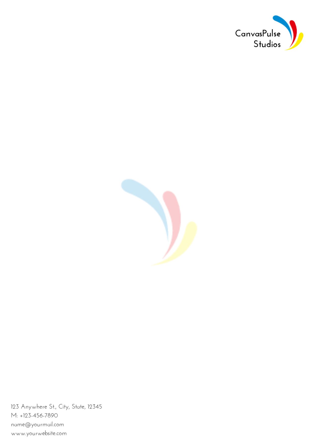 Basic Custom Letterhead Printing template preview 29