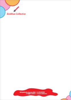 Arts And Photography Custom Letterhead Printing template preview 4