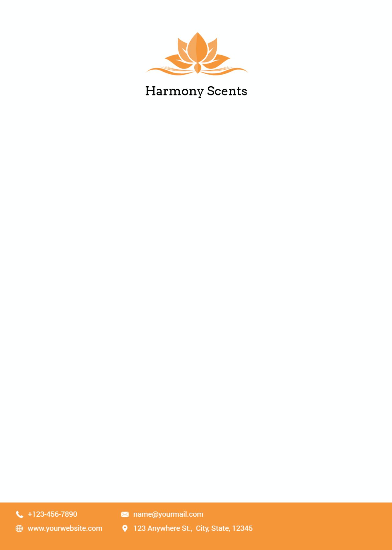 Fashion Custom Letterhead Printing template preview 18