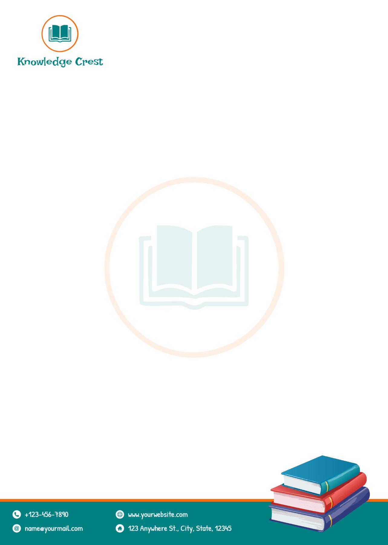 Education And Training Custom Letterhead Printing template preview 26