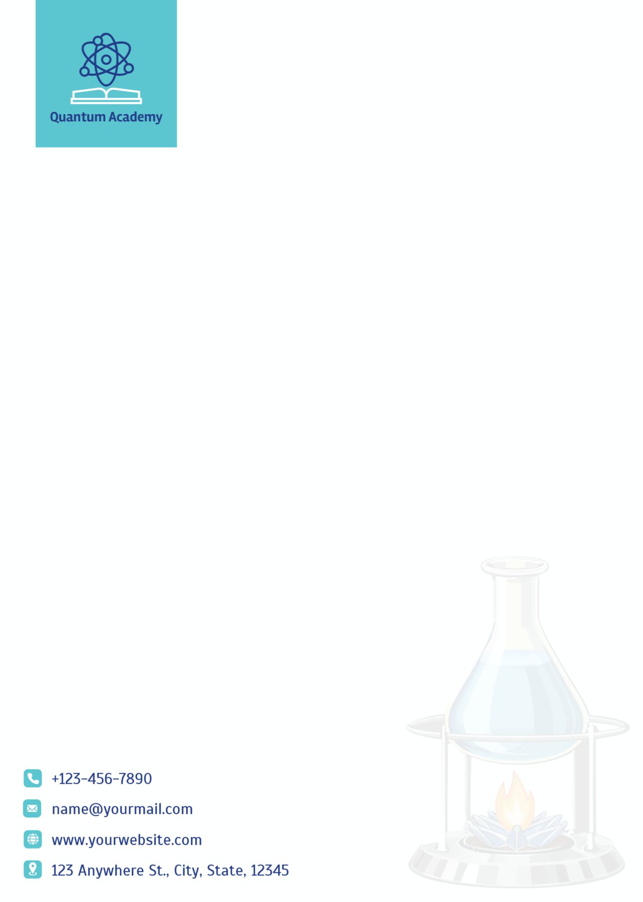 Education And Training Custom Letterhead Printing template preview 27