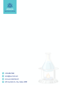 Education And Training Custom Letterhead Printing template preview 12