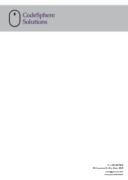 Basic Custom Letterhead Printing template preview 5