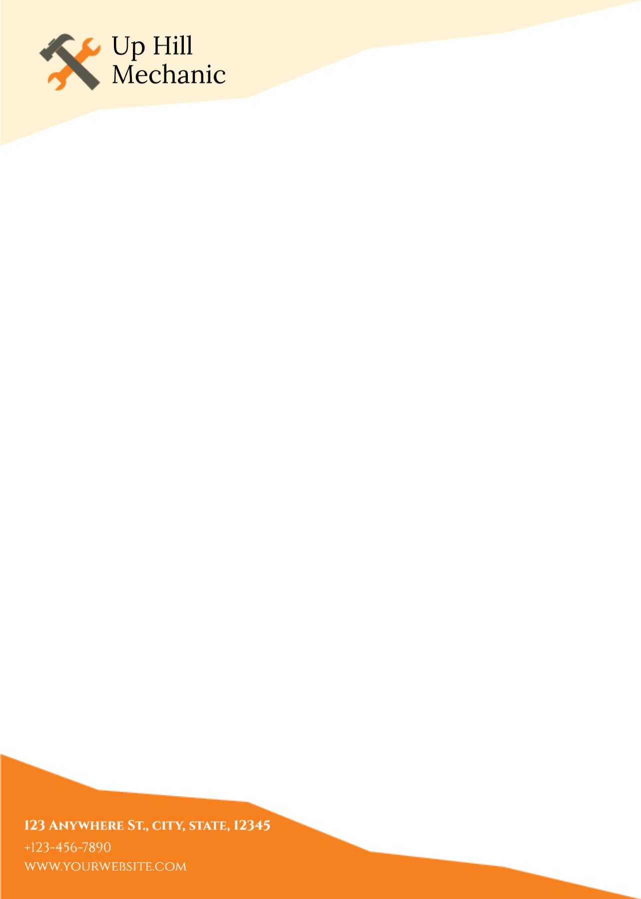 Real Estate Interior Design Custom Letterhead Printing template preview 17