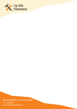 Real Estate Interior Design Custom Letterhead Printing template preview 2