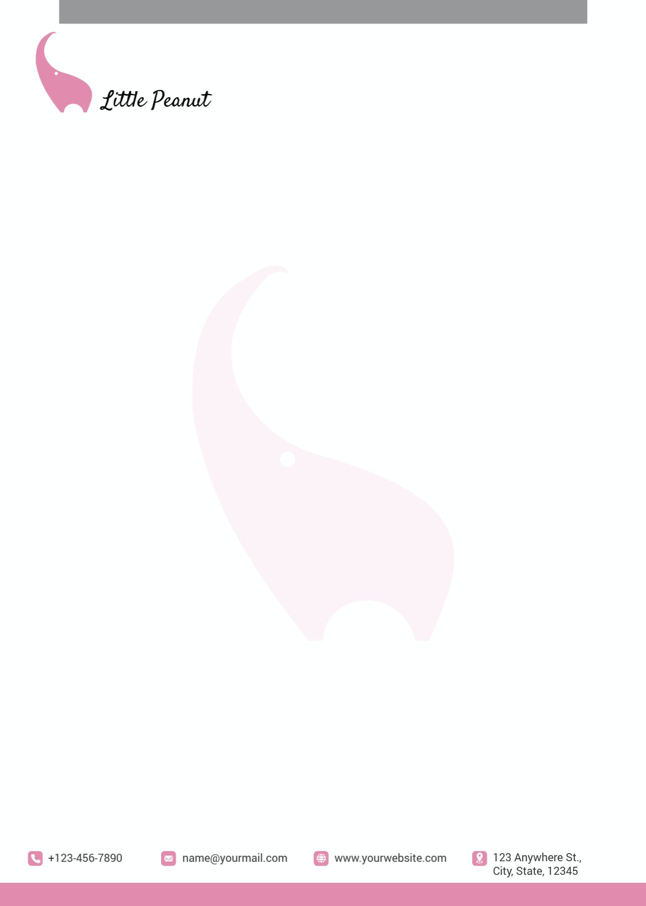 Animal Pets Custom Letterhead Printing template preview 20