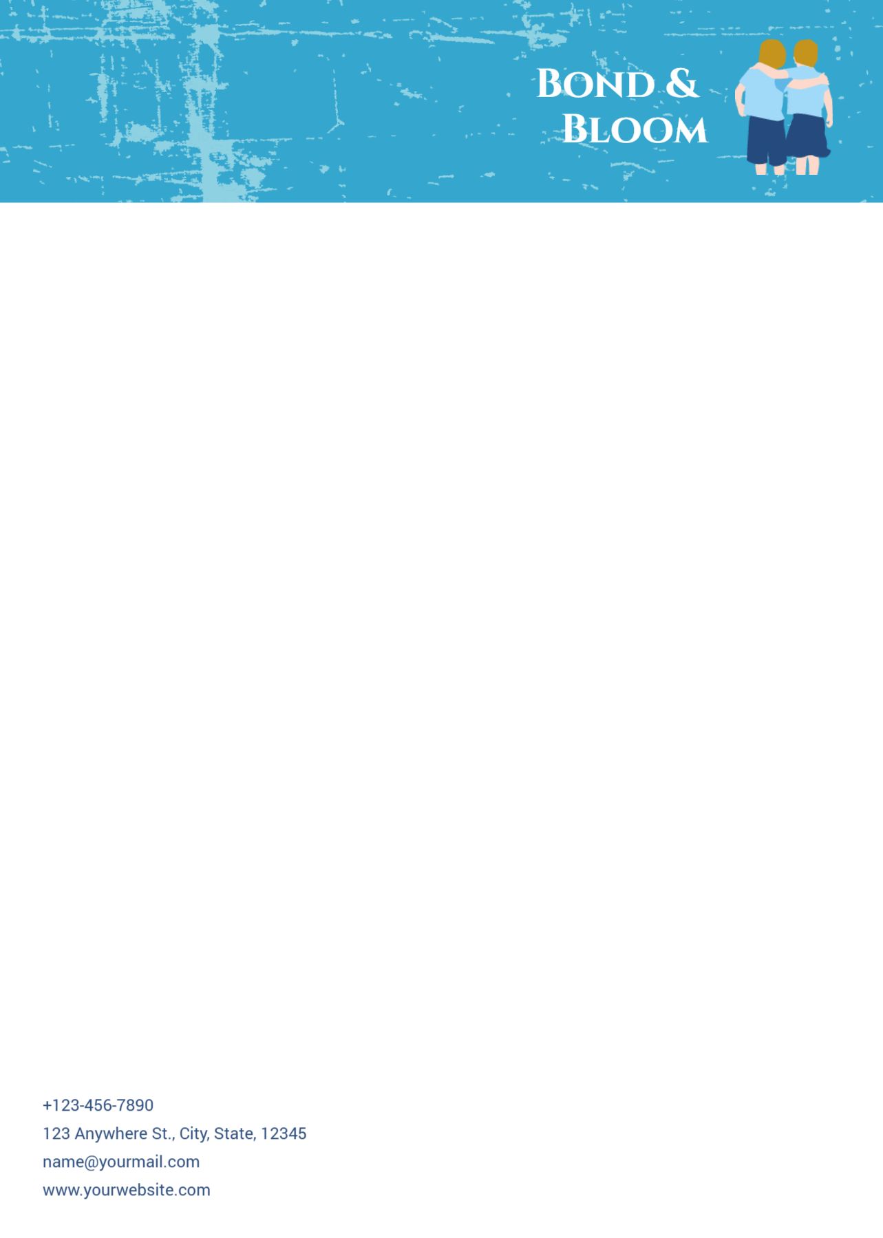 Best Friends Custom Letterhead Printing template preview 19