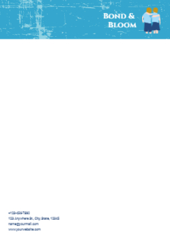 Best Friends Custom Letterhead Printing template preview 8