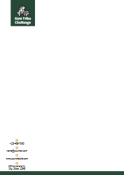 Music Dj Custom Letterhead Printing template preview 14