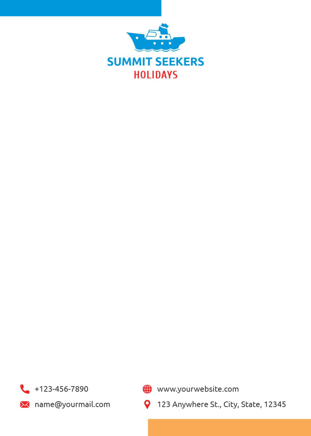 Holidays Custom Letterhead Printing template preview 20