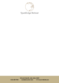 Beauty Custom Letterhead Printing template preview 6