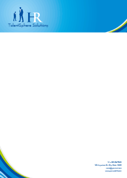 Human Resources Custom Letterhead Printing template preview 8