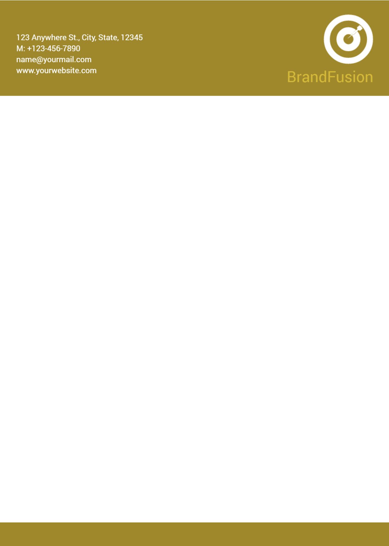 Marketing And Advertising Custom Letterhead Printing template preview 27