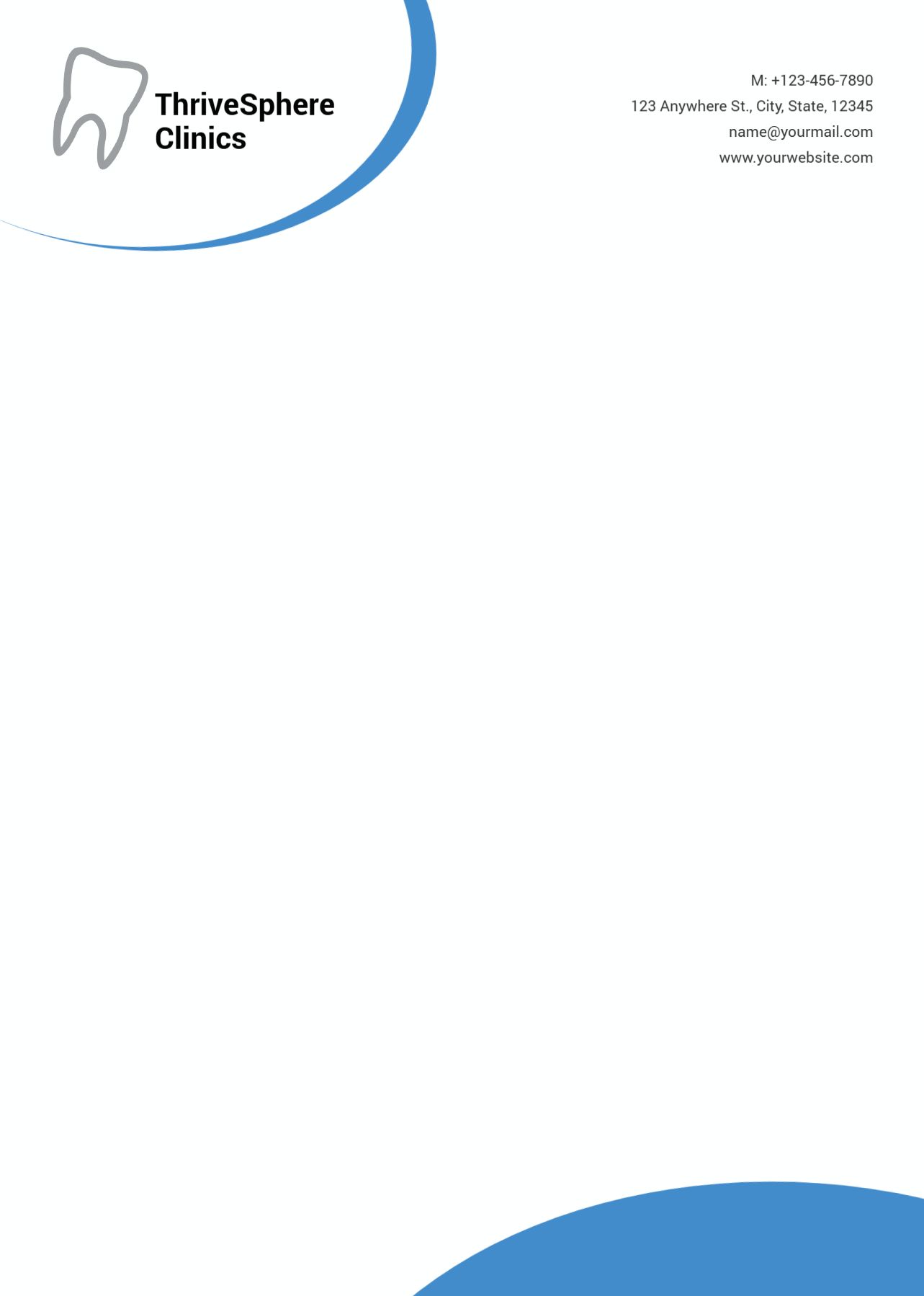 Health Care And Pharma Custom Letterhead Printing template preview 18