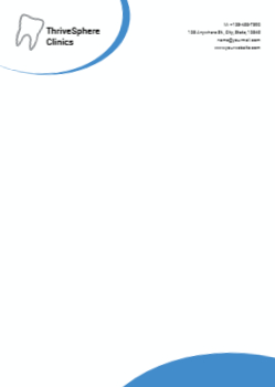 Health Care And Pharma Custom Letterhead Printing template preview 3