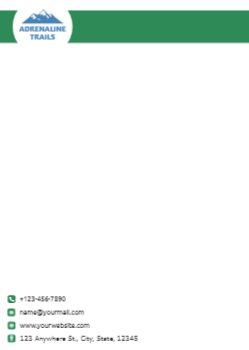 Holidays Custom Letterhead Printing template preview 10