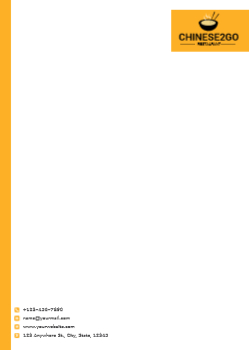Custom Letterhead Printing template preview 10