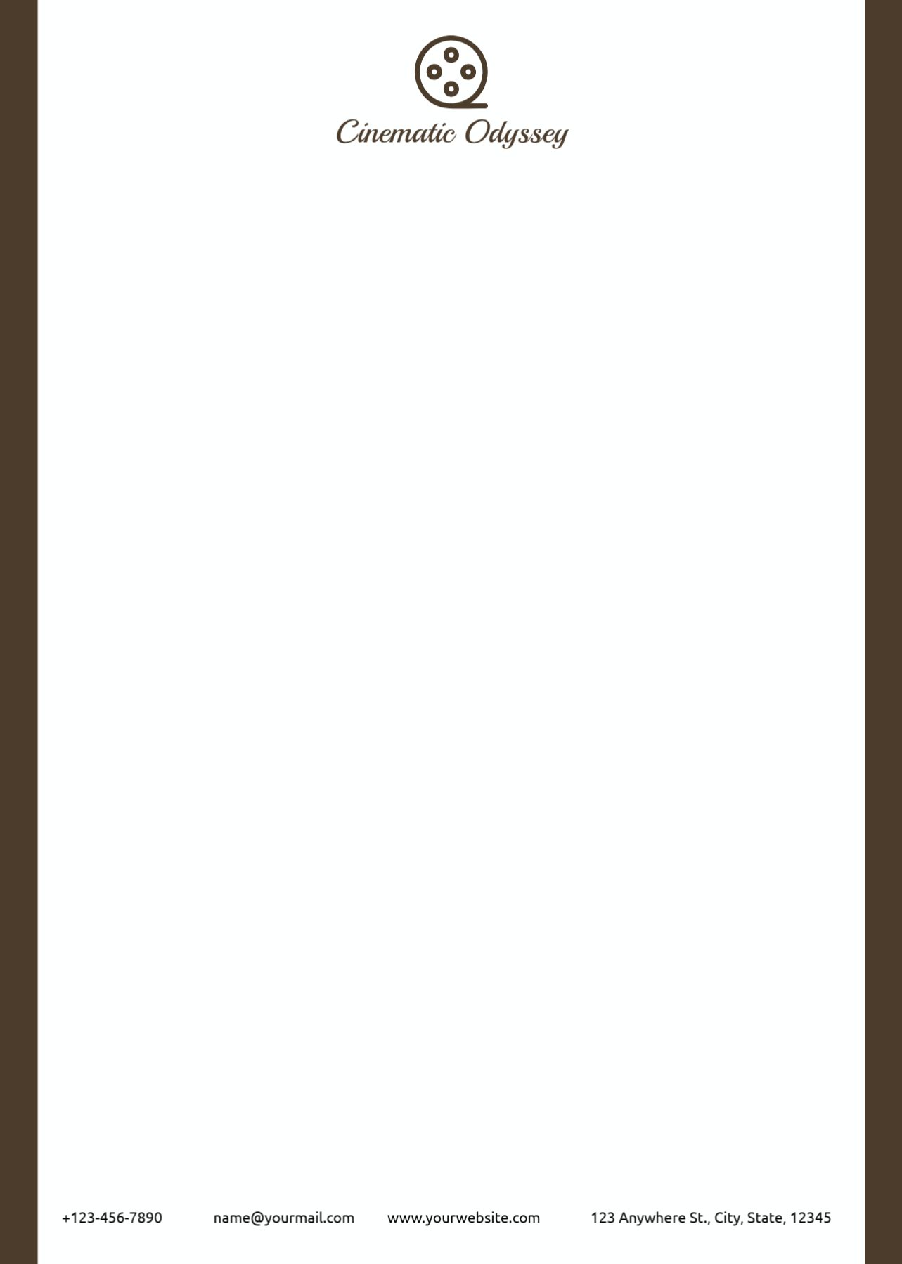 Music Dj Custom Letterhead Printing template preview 23