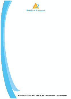 Illustrative Custom Letterhead Printing template preview 7