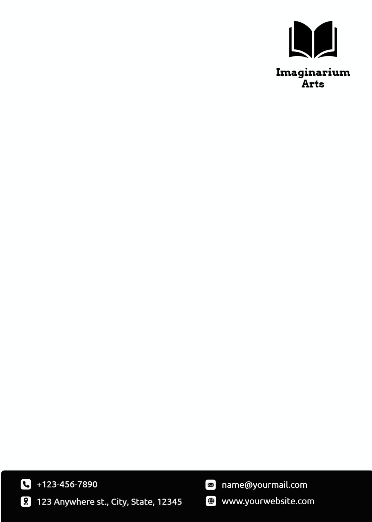 Automobile Custom Letterhead Printing template preview 18