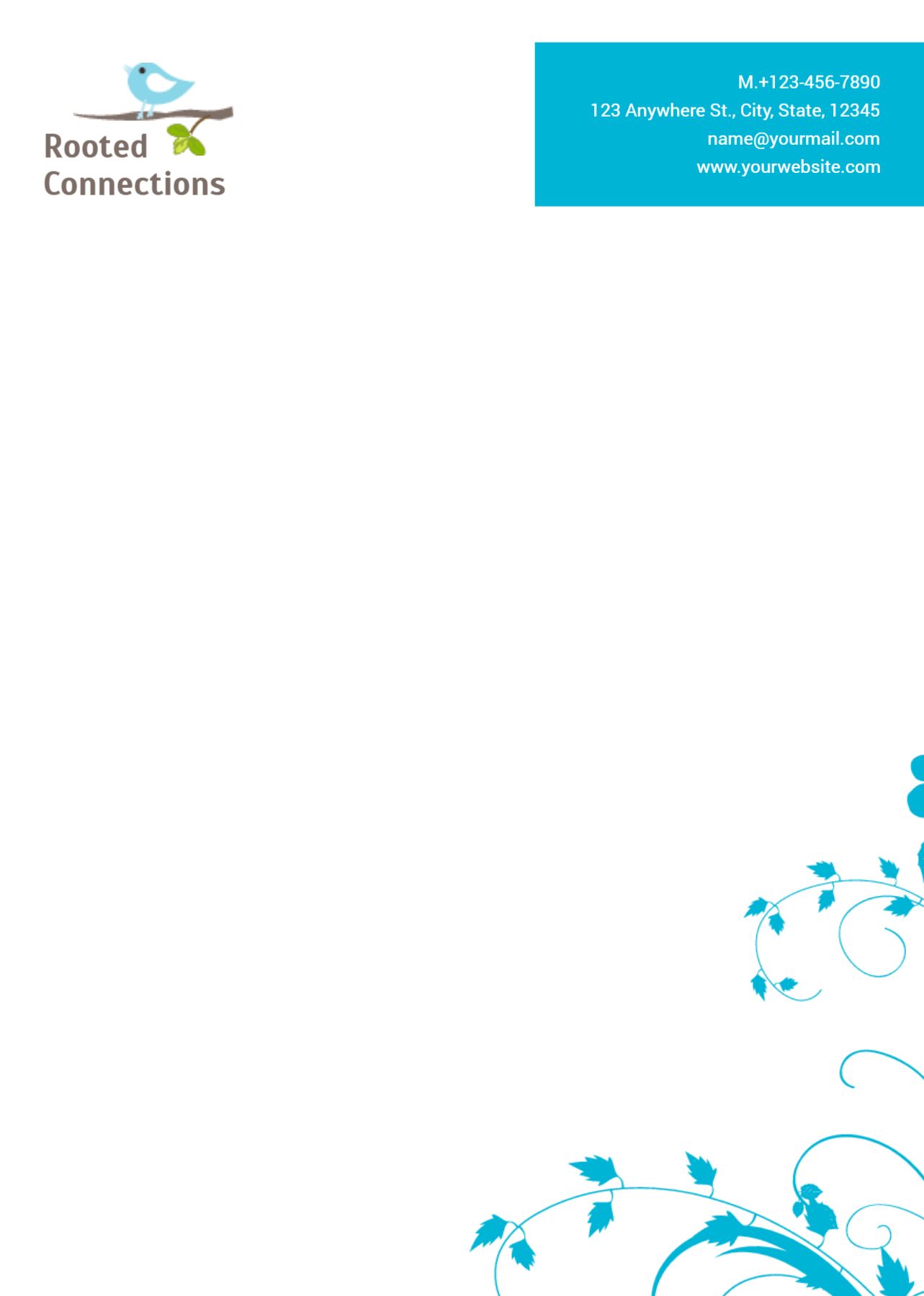 Best Friends Custom Letterhead Printing template preview 12