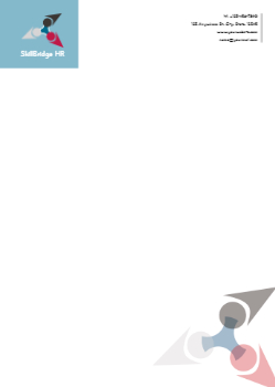 Human Resources Custom Letterhead Printing template preview 4