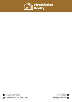 Computer Custom Letterhead Printing template preview 8