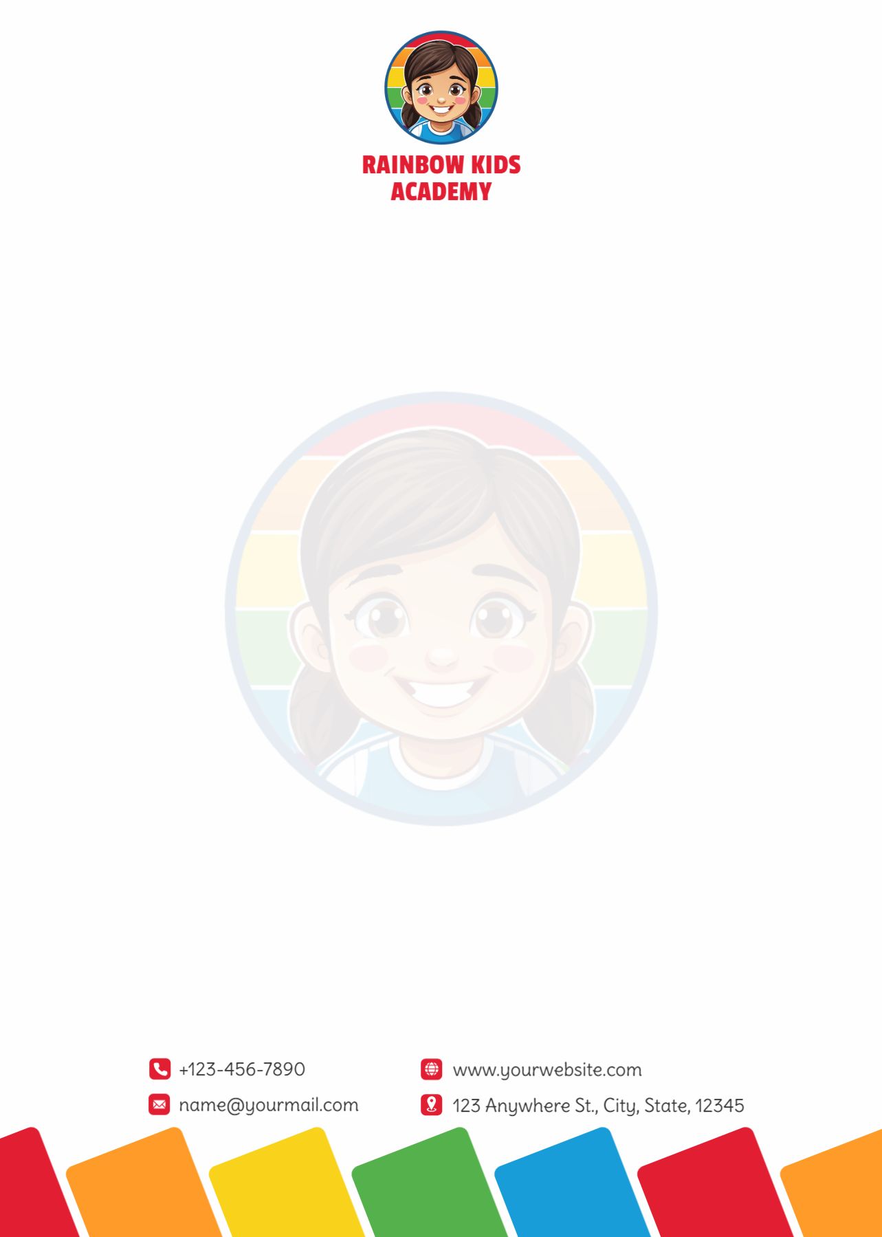 Education And Training Custom Letterhead Printing template preview 21