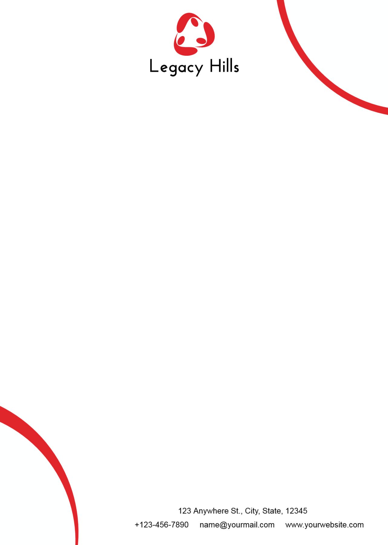 Lawyer Custom Letterhead Printing template preview 27