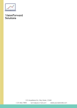Computer Custom Letterhead Printing template preview 1