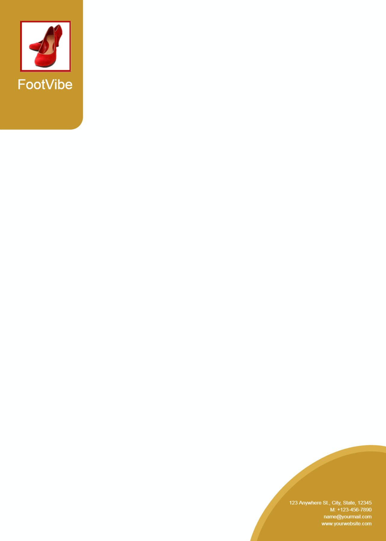 Fashion Custom Letterhead Printing template preview 26