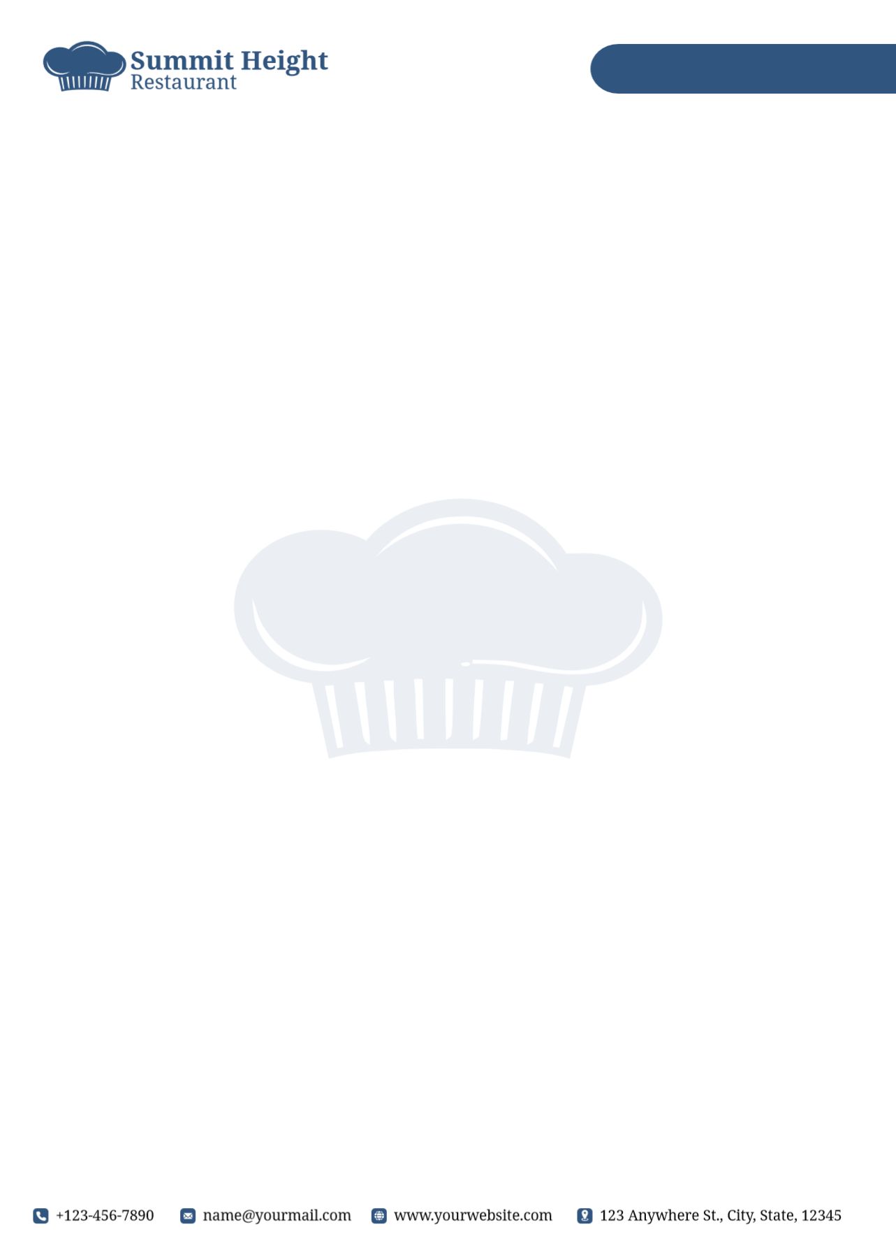 Coffee Bar Custom Letterhead Printing template preview 28