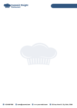 Coffee Bar Custom Letterhead Printing template preview 13